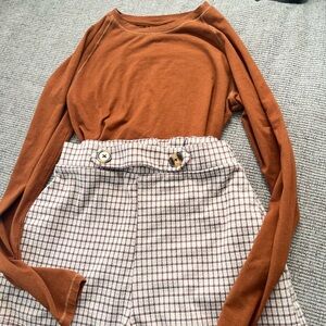 Alphalete Burnt Orange Top